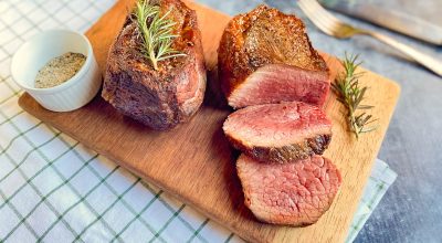 Picanha na air fryer com papel alumínio