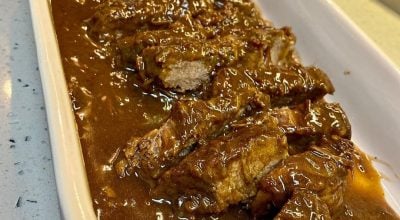 Picanha na cerveja preta na panela de pressão