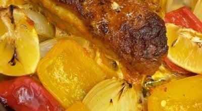 Picanha suína no forno