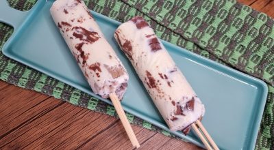 Picolé de Kinder Bueno
