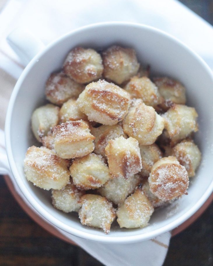 Pinguinhos de churros assados