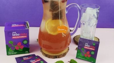 Pink lemonade de amora e framboesa