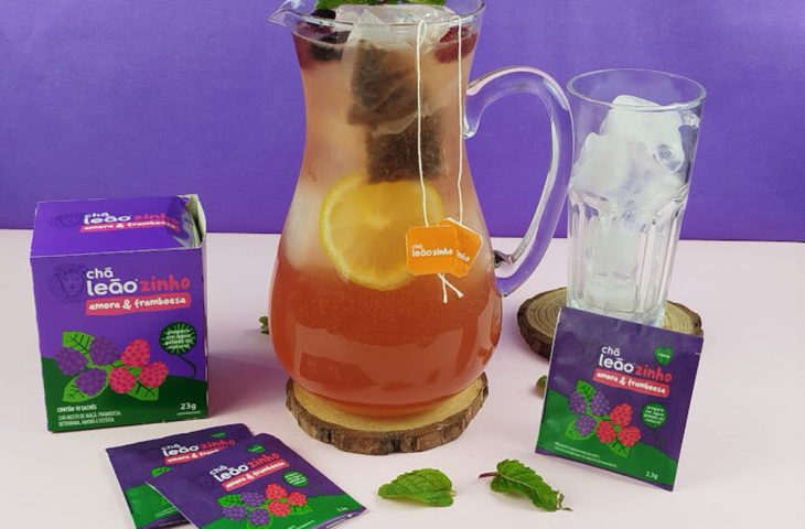 Pink lemonade de amora e framboesa