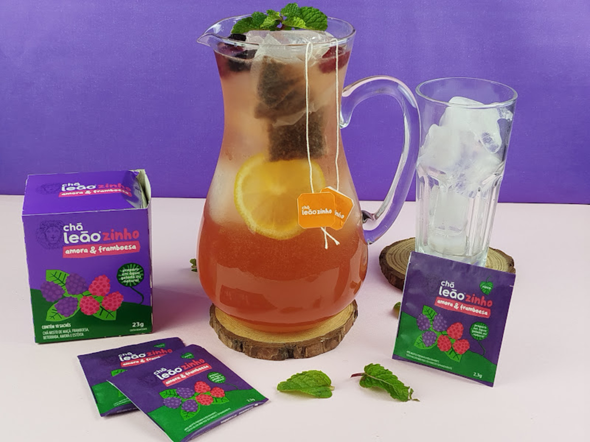 Pink lemonade de amora e framboesa