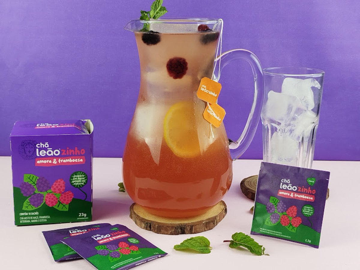 Pink lemonade de amora e framboesa