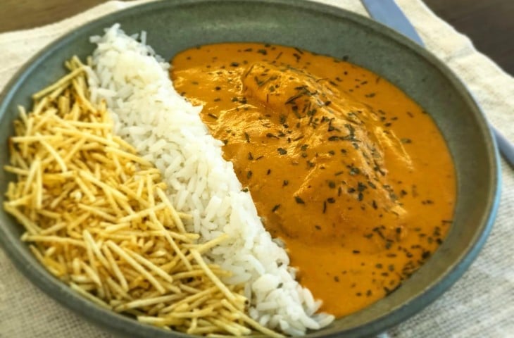 Pintado ao molho cremoso