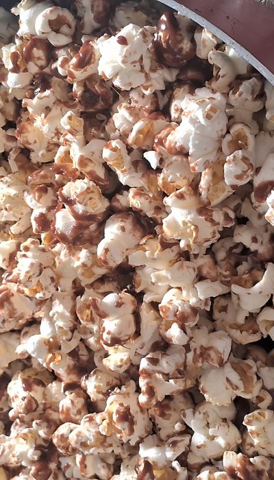 Pipoca com chocolate fácil e crocante - Foto de usuário