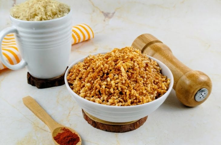 Pipoca de arroz