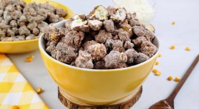 Pipoca de leite Ninho com Nutella