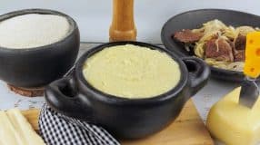 Pirão de queijo