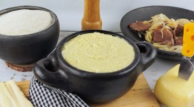 Pirão de queijo