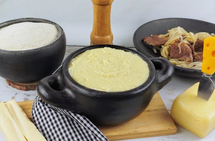 Pirão de queijo
