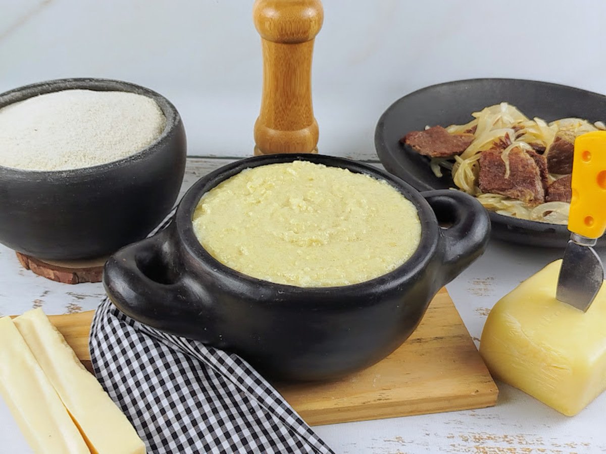 Pirão de queijo
