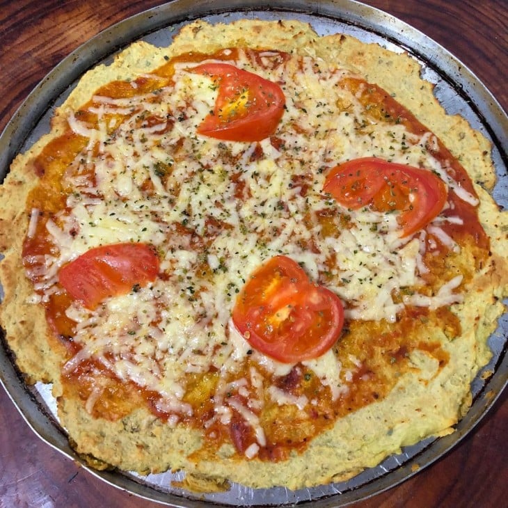 Pizza de batata-doce