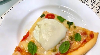 Pizza de burrata