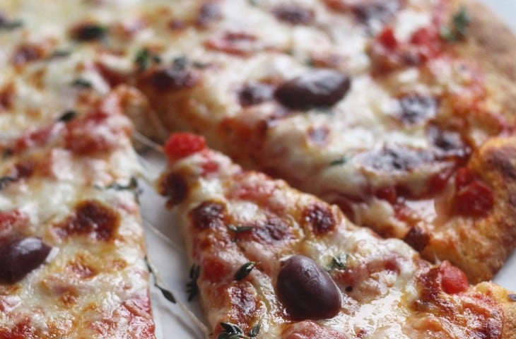 Pizza de mussarela