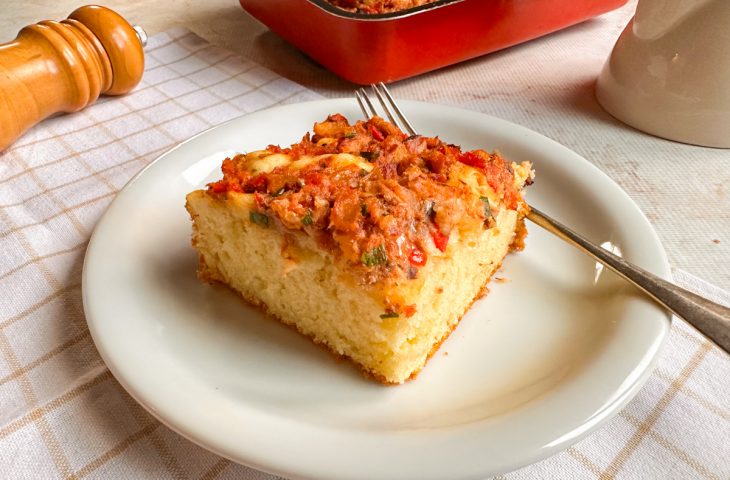 Pizza de sardinha fofinha