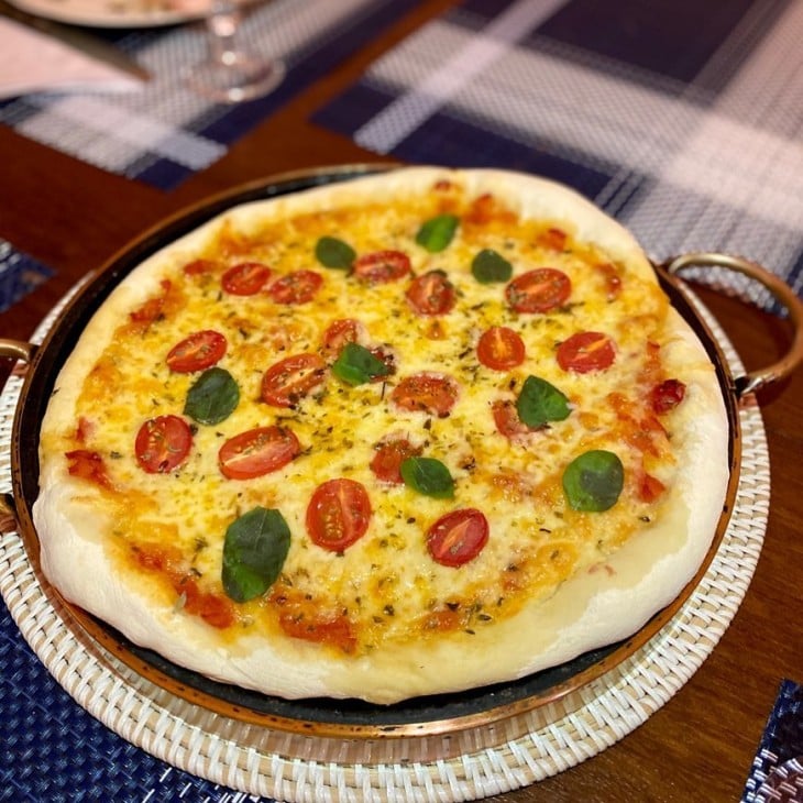 Pizza fit de batata-doce