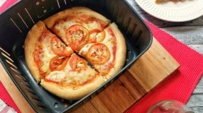 Pizza na air fryer