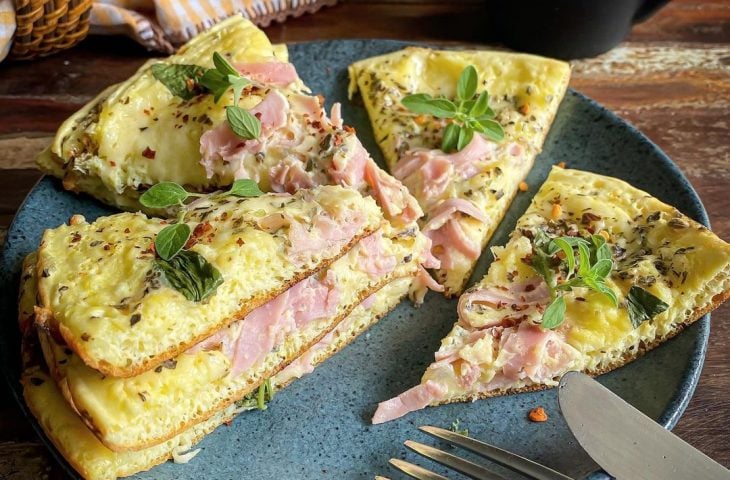 Pizzalete low carb