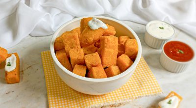 Polenta frita sequinha