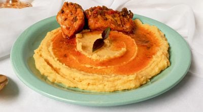 Polenta simples e rápida