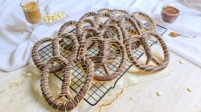 Pretzel de chocolate