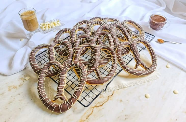 Pretzel de chocolate
