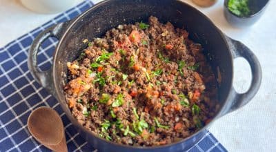 Proteína de soja refogada