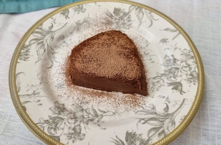 Pudim de chocolate diet