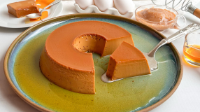 Pudim de doce de leite