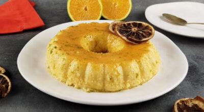 Pudim de laranja