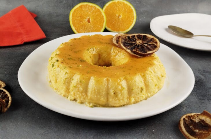 Pudim de laranja
