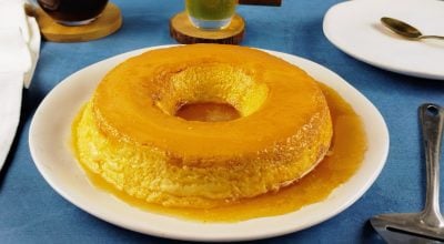 Pudim de leite condensado no fogão