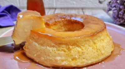 Pudim de leite na air fryer