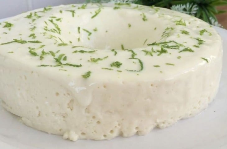 Pudim de limão
