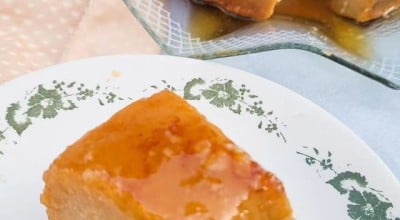 Pudim de pão de forma