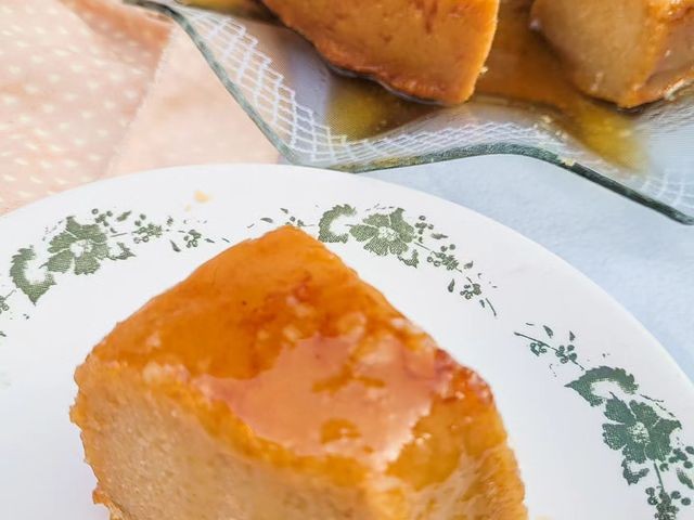 Pudim de pão de forma