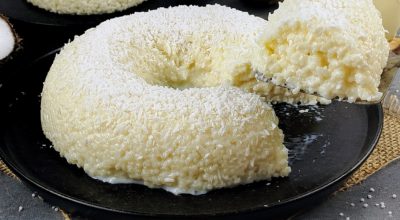 Pudim de tapioca fácil