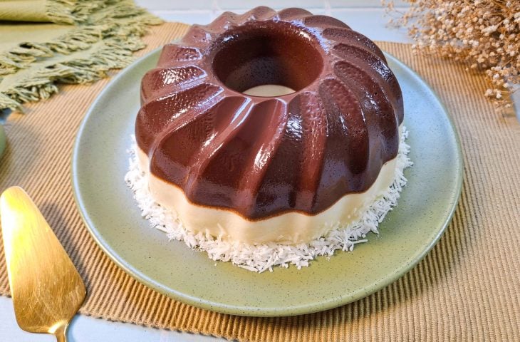 Pudim prestígio de geladeira