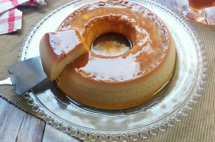 Pudim tradicional
