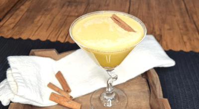 Pumpkin spice martini