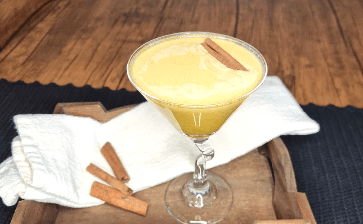 Pumpkin spice martini