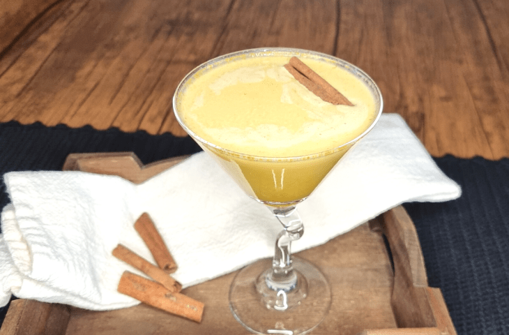 Pumpkin spice martini