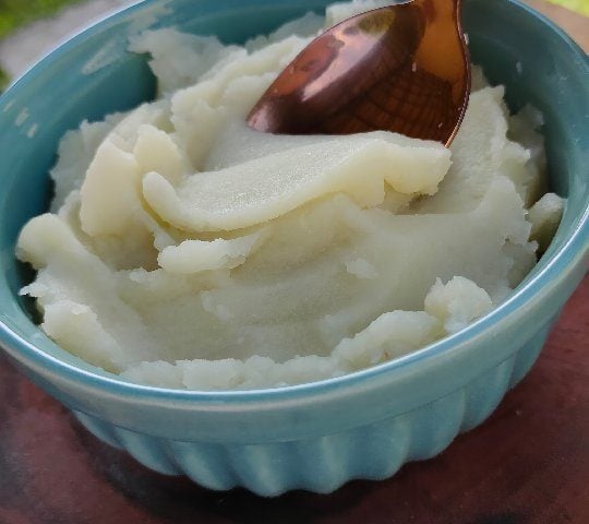 Purê cremoso sem leite
