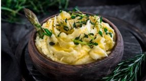 Purê de batata com alho