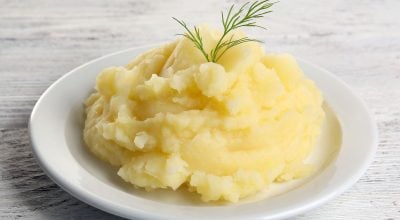 Purê de batata com maionese