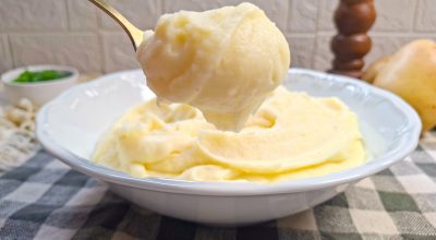 Purê de batata cremoso