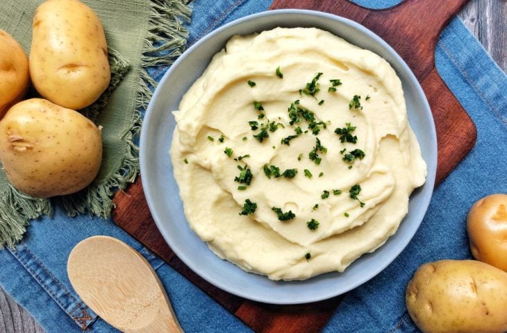 Purê de batata cremoso