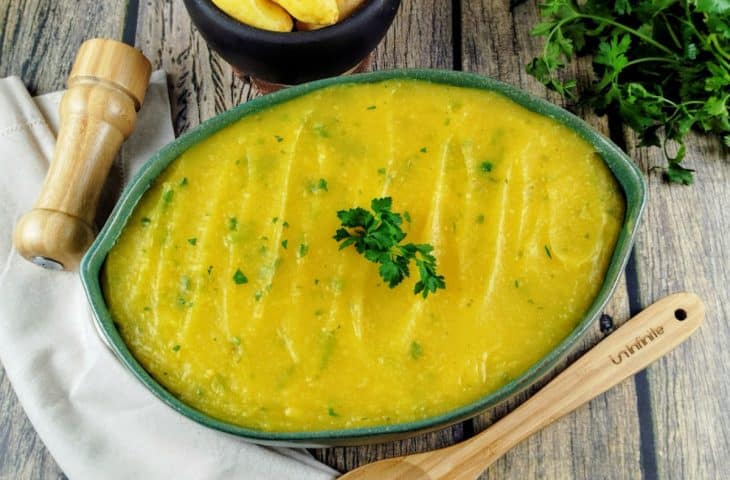 Purê de mandioquinha fit